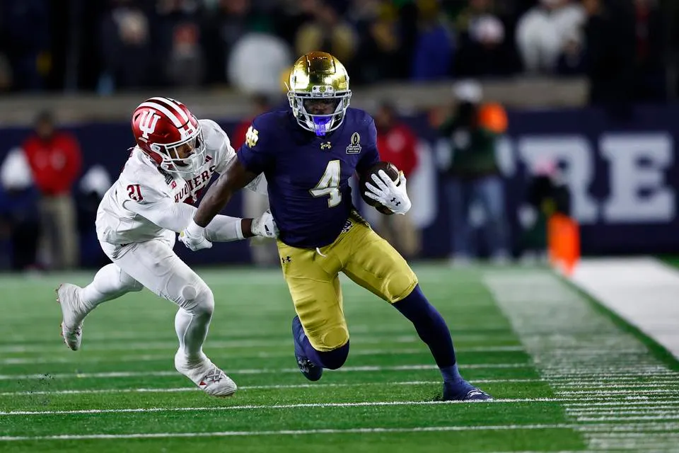 Notre Dame Makes History with 27-17 Victory Over Indiana in College Football Playoff 12-20-2024