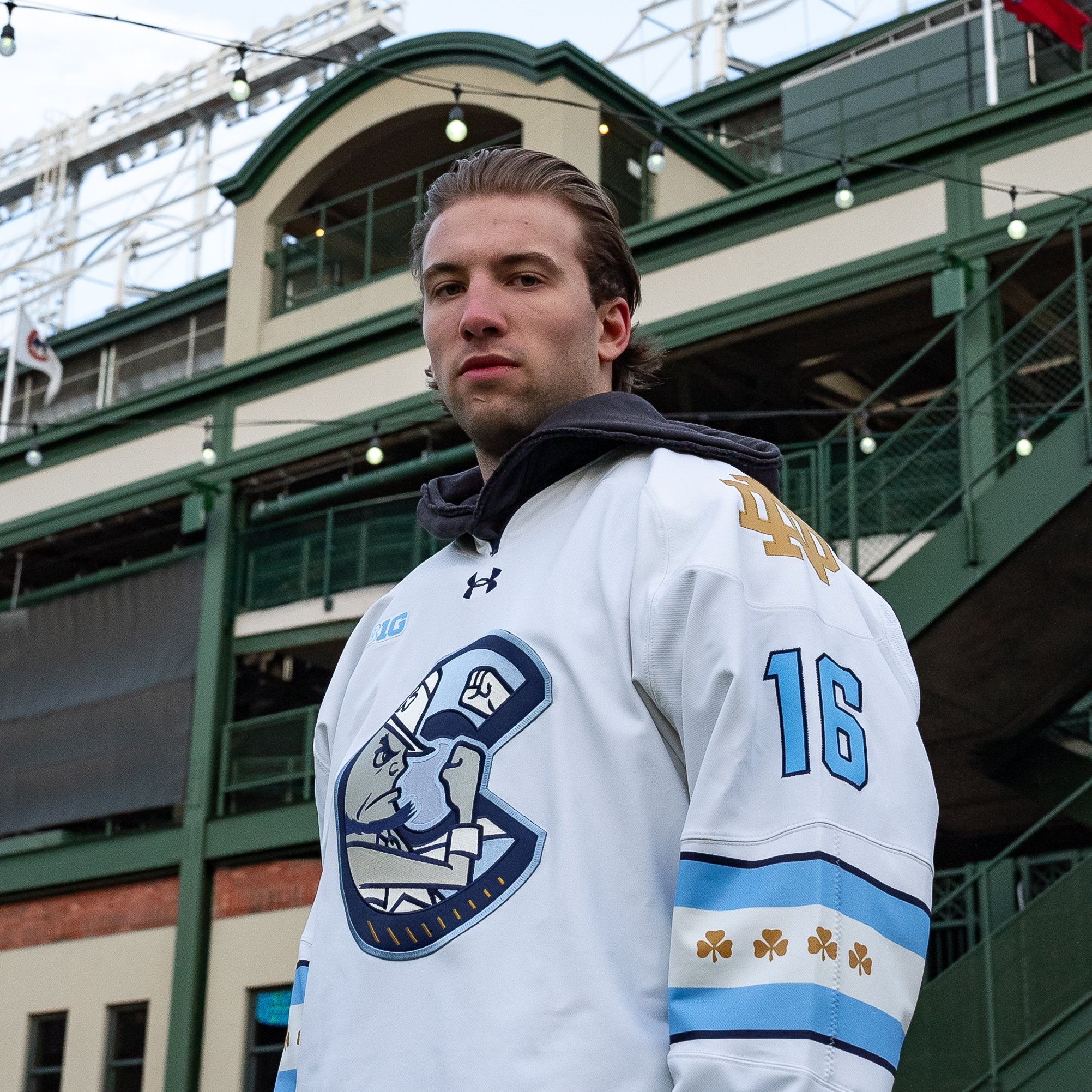 Notre Dame Hockey to Sport Chicago-Inspired Sweaters for Wrigley Game