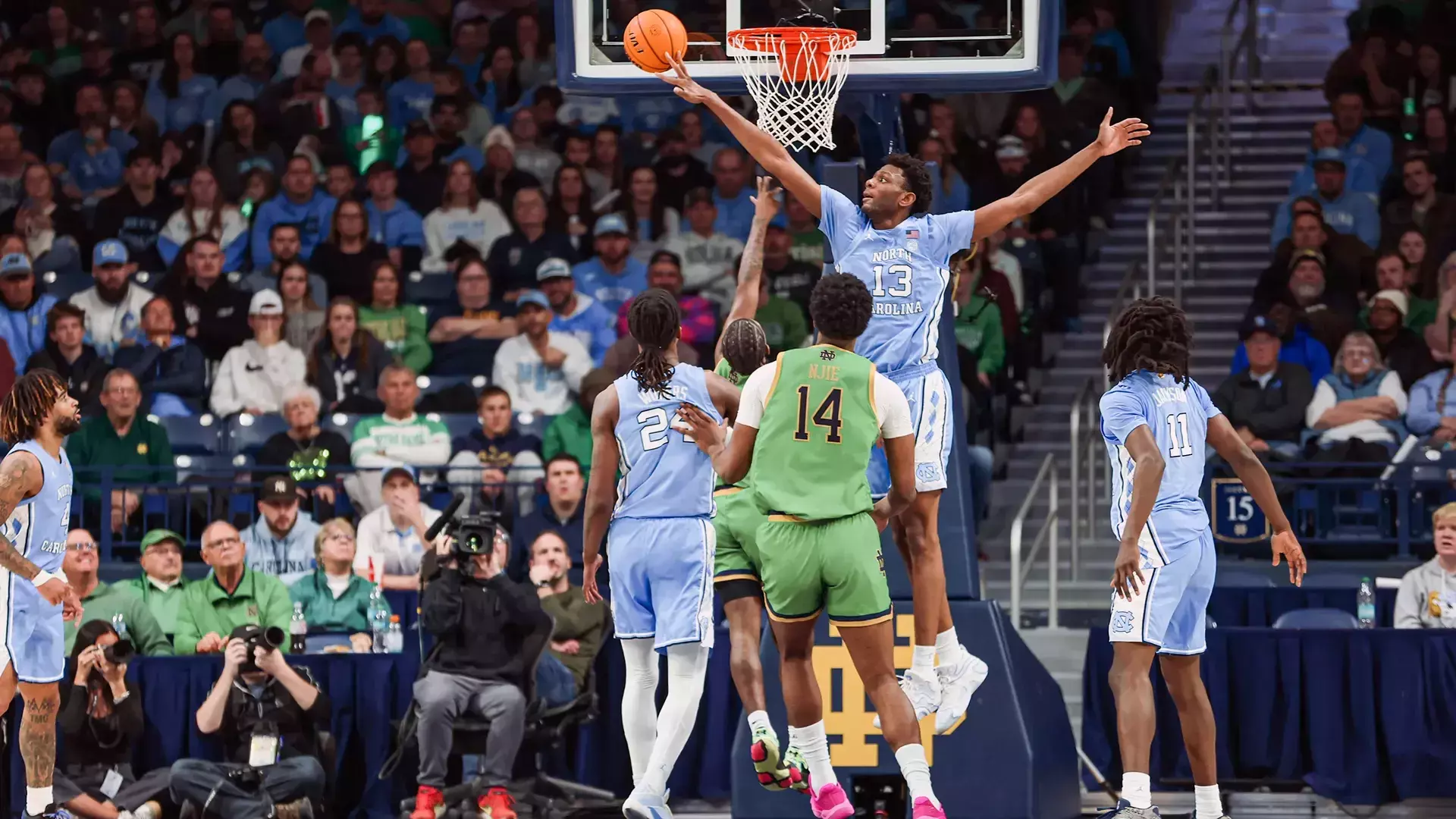 Notre Dame Men’s Basketball Suffers Heartbreaking Loss to North Carolina